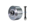 Conj. Rolete De Apoio Ø200x103x24mm + Pino Para Caminhão Betoneira Liebherr / Siti
